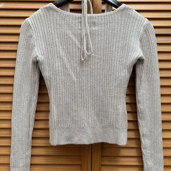 Pistola tan long sleeve sweater size XS - Picture 4 of 6